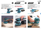 Preview: 24. Makita Exzenter- und Schwingschleifer